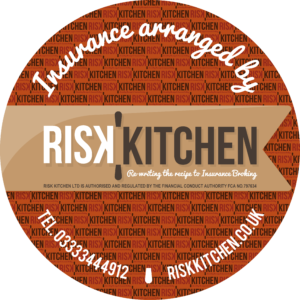 Insurance arranged by Risk Kitchen Badge