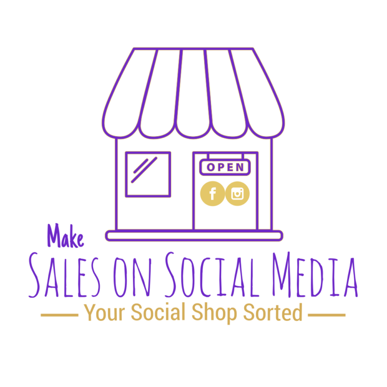 Make sales on social media your social shop sorted course facebook and instagram shop